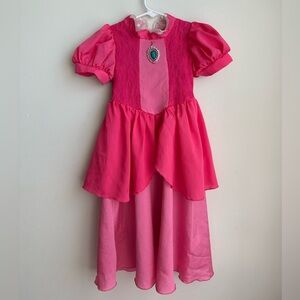 Princess Peach Costume Dress - Girls' Size 4T/4Y